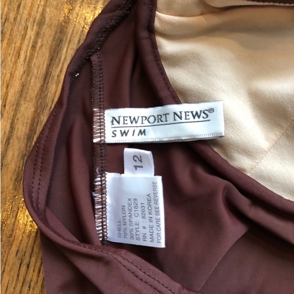Newport News Swim Newport News Halter Bathing Suit Poshmark